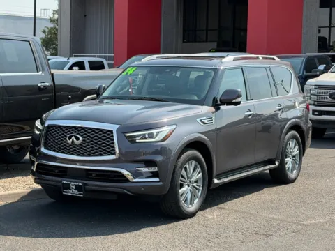 Gray 2024 INFINITI QX80 LUXE for sale in Albuquerque, NM