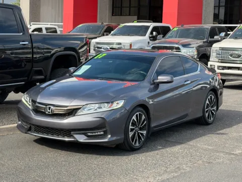 Gray 2017 HONDA ACCORD EXL for sale in Albuquerque, NM