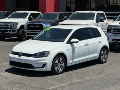 White 2016 VOLKSWAGEN E-GOLF SEL PREMIUM for sale in Albuquerque, NM