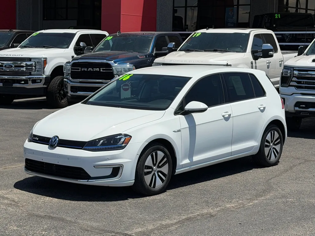 White 2016 VOLKSWAGEN E-GOLF SEL PREMIUM for sale in Albuquerque, NM