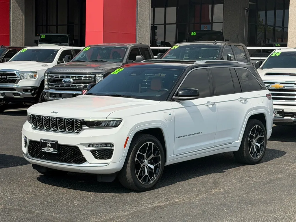 White 2022 JEEP GRAND CHEROKEE SUMMIT 4XE for sale in Albuquerque, NM