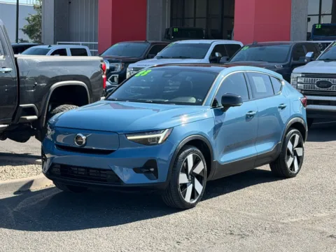 Blue 2023 VOLVO C40 RECHARGE ULTIMATE for sale in Albuquerque, NM