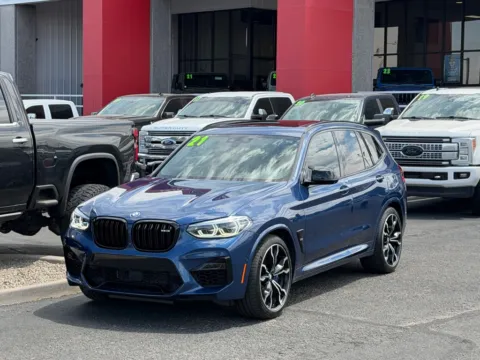 Blue 2021 BMW X3 M COMPETITION for sale in Albuquerque, NM