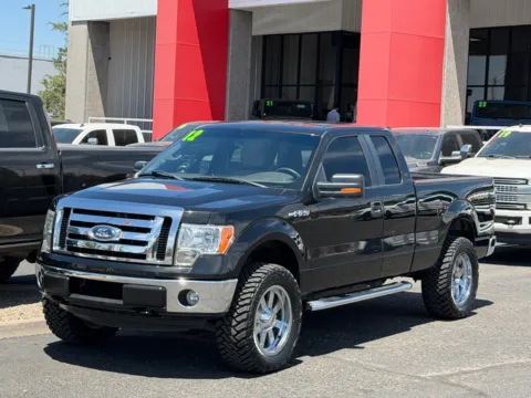 Black 2012 FORD F-150 SUPER CAB for sale in Albuquerque, NM