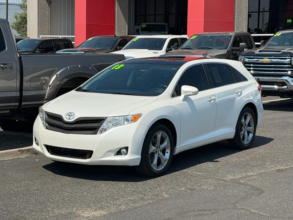 White 2013 TOYOTA VENZA LE for sale in Albuquerque, NM