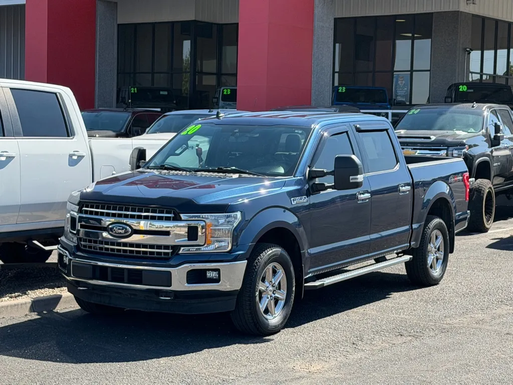 Blue 2020 FORD F-150 SUPERCREW for sale in Albuquerque, NM