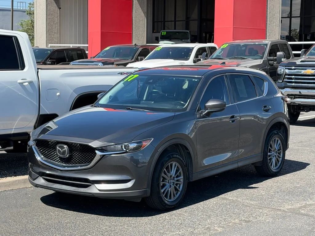 Gray 2017 MAZDA CX-5 TOURING for sale in Albuquerque, NM