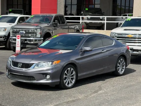Gray 2015 HONDA ACCORD EXL for sale in Albuquerque, NM