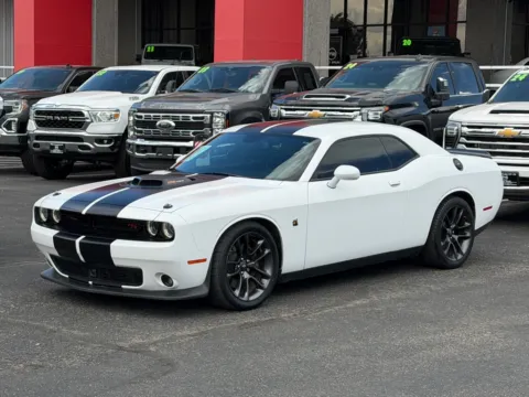 White 2021 DODGE CHALLENGER R/T SCAT PACK for sale in Albuquerque, NM