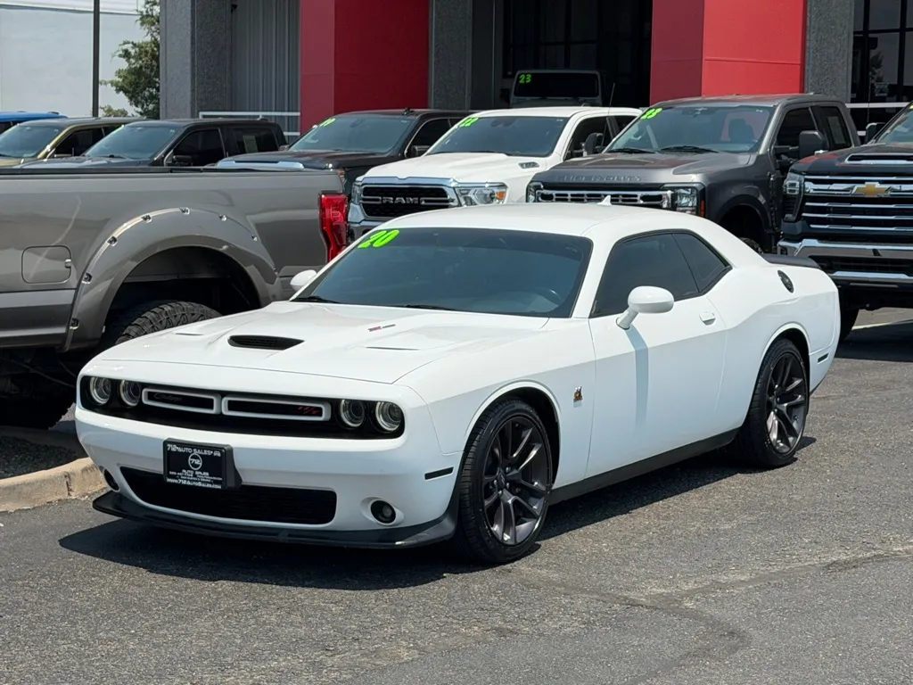 White 2020 DODGE CHALLENGER R/T SCAT PACK for sale in Albuquerque, NM
