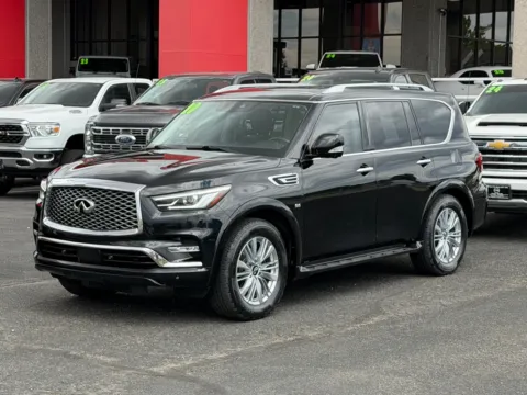 Black 2020 INFINITI QX80 LUXE for sale in Albuquerque, NM