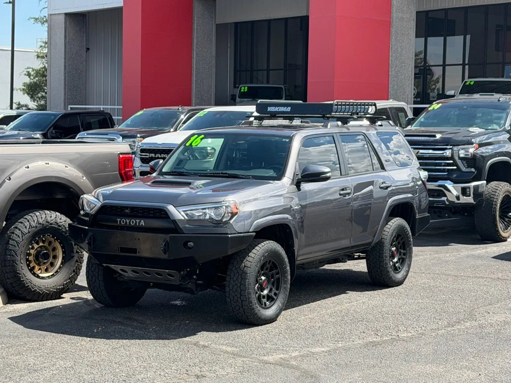 Gray 2016 TOYOTA 4RUNNER TRAIL PREMIUM for sale in Albuquerque, NM