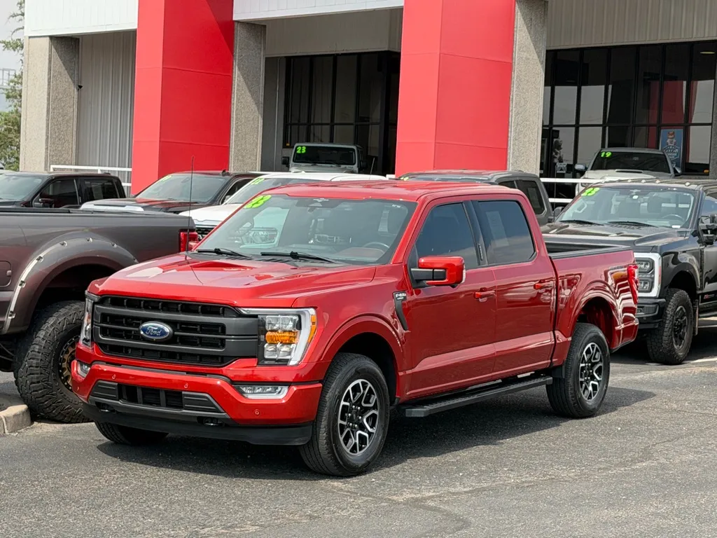 Red 2023 FORD F-150 SUPERCREW for sale in Albuquerque, NM
