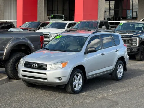 Silver 2007 TOYOTA RAV4 for sale in Albuquerque, NM