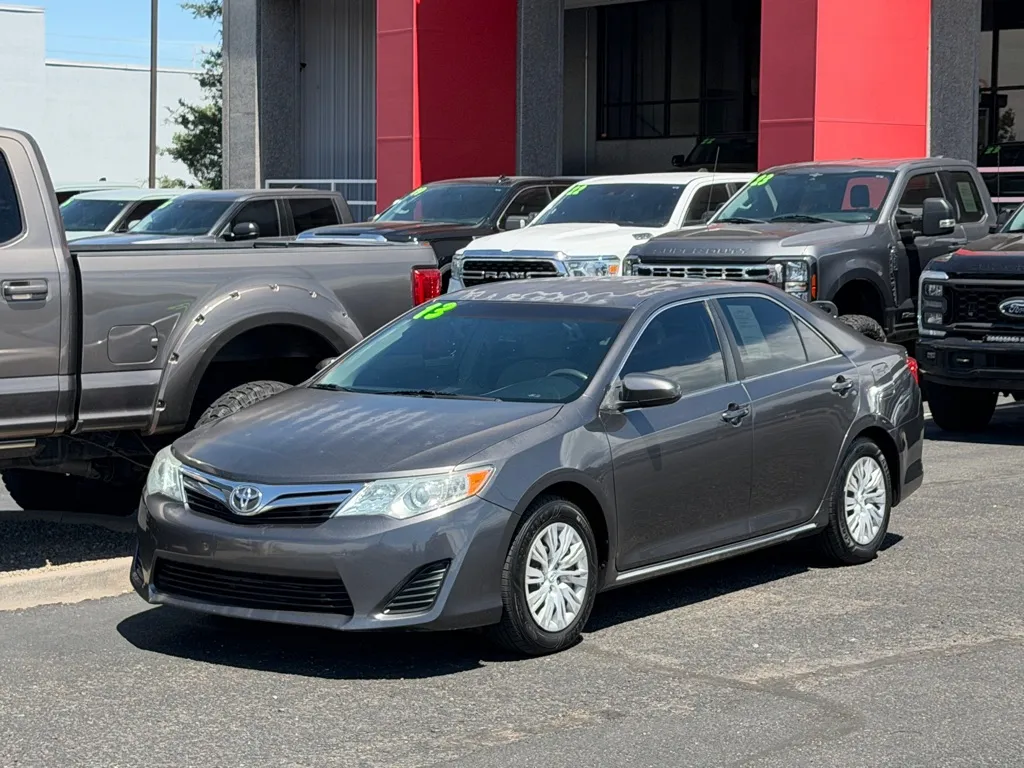Gray 2013 TOYOTA CAMRY LE for sale in Albuquerque, NM