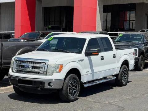 White 2013 FORD F-150 SUPERCREW for sale in Albuquerque, NM