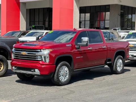 Red 2022 CHEVROLET SILVERADO 2500 HIGH COUNTRY for sale in Albuquerque, NM