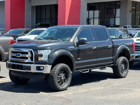 Black 2015 FORD F-150 SUPERCREW for sale in Albuquerque, NM