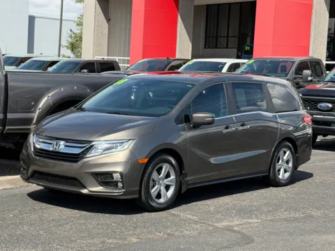 Brown 2018 HONDA ODYSSEY EXL for sale in Albuquerque, NM