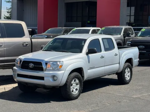 Silver 2011 TOYOTA TACOMA DOUBLE CAB PRER for sale in Albuquerque, NM