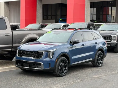 Blue 2024 KIA SORENTO EX for sale in Albuquerque, NM