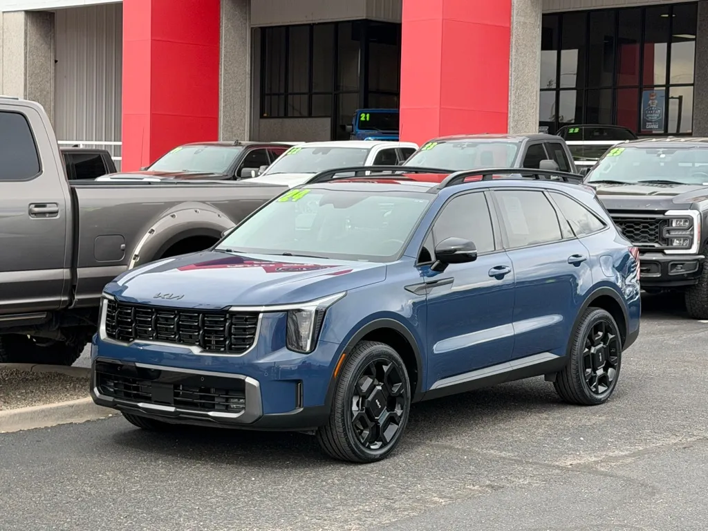 Blue 2024 KIA SORENTO EX for sale in Albuquerque, NM