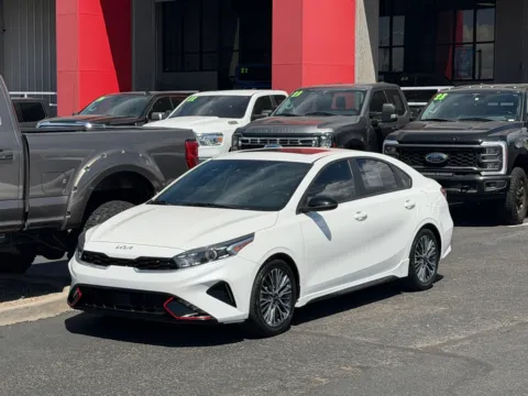 White 2023 KIA FORTE GT LINE for sale in Albuquerque, NM