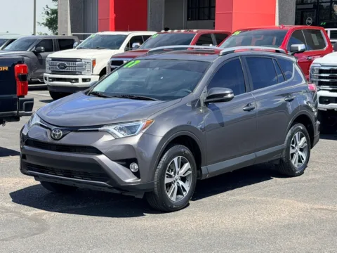 Gray 2017 TOYOTA RAV4 XLE for sale in Albuquerque, NM