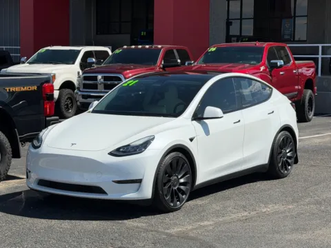 White 2021 TESLA MODEL Y Performance for sale in Albuquerque, NM