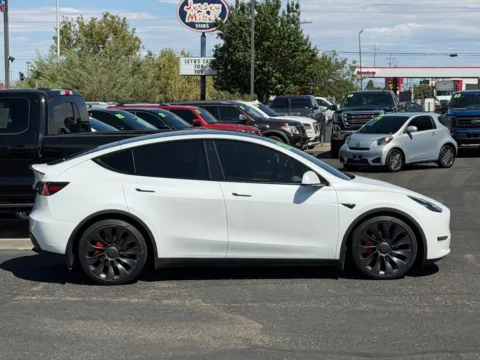 Another view of 2021 TESLA MODEL Y Performance for sale in Albuquerque, NM at 712 Auto Sales