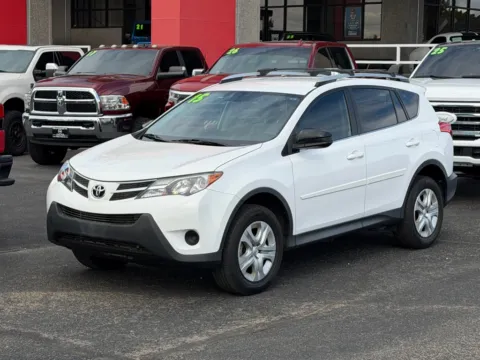 White 2015 TOYOTA RAV4 LE for sale in Albuquerque, NM