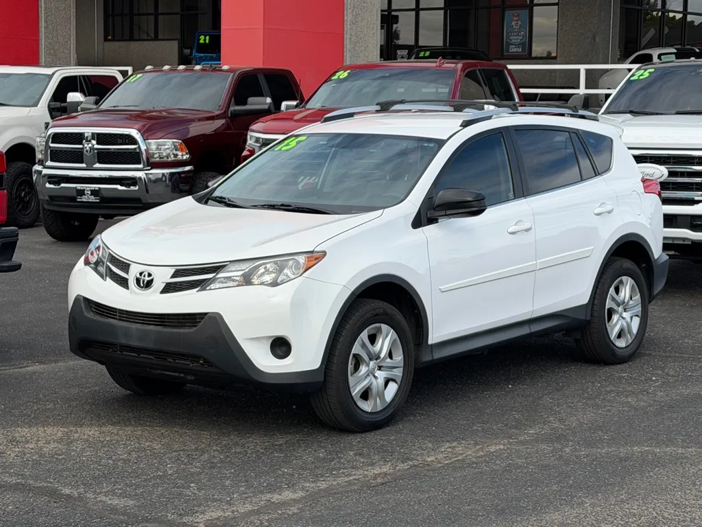 White 2015 TOYOTA RAV4 LE for sale in Albuquerque, NM