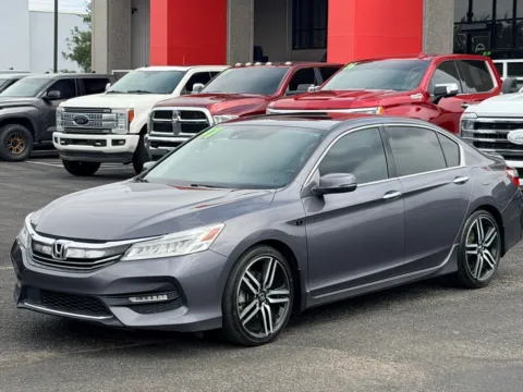 Gray 2017 HONDA ACCORD TOURING for sale in Albuquerque, NM