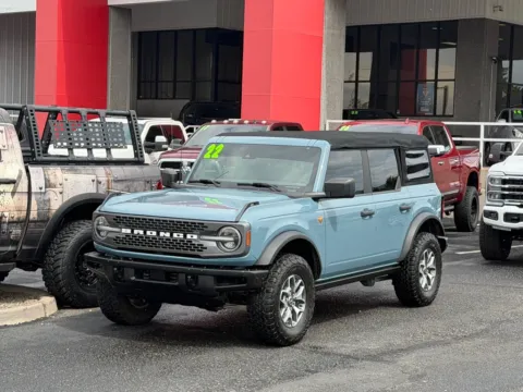 Blue 2022 FORD BRONCO BADLANDS for sale in Albuquerque, NM