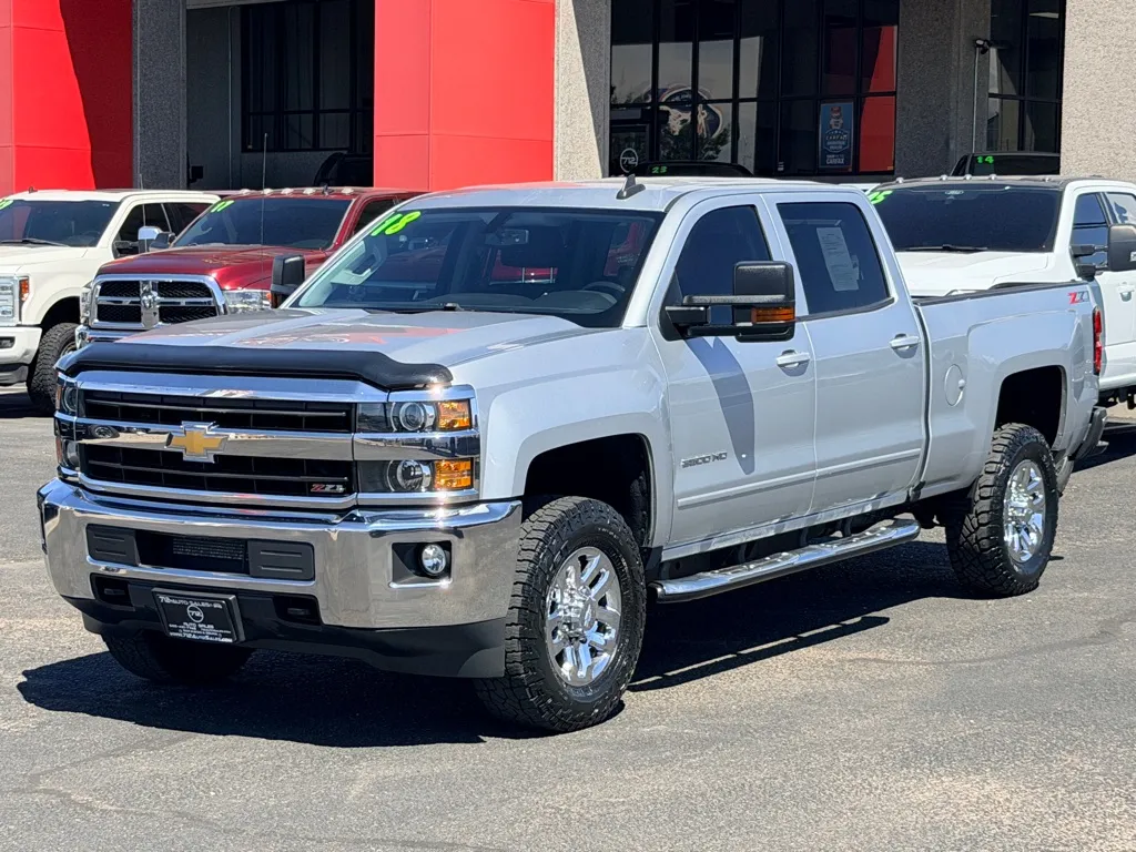 Silver 2018 CHEVROLET SILVERADO 2500 HEAVY DUTY LT for sale in Albuquerque, NM