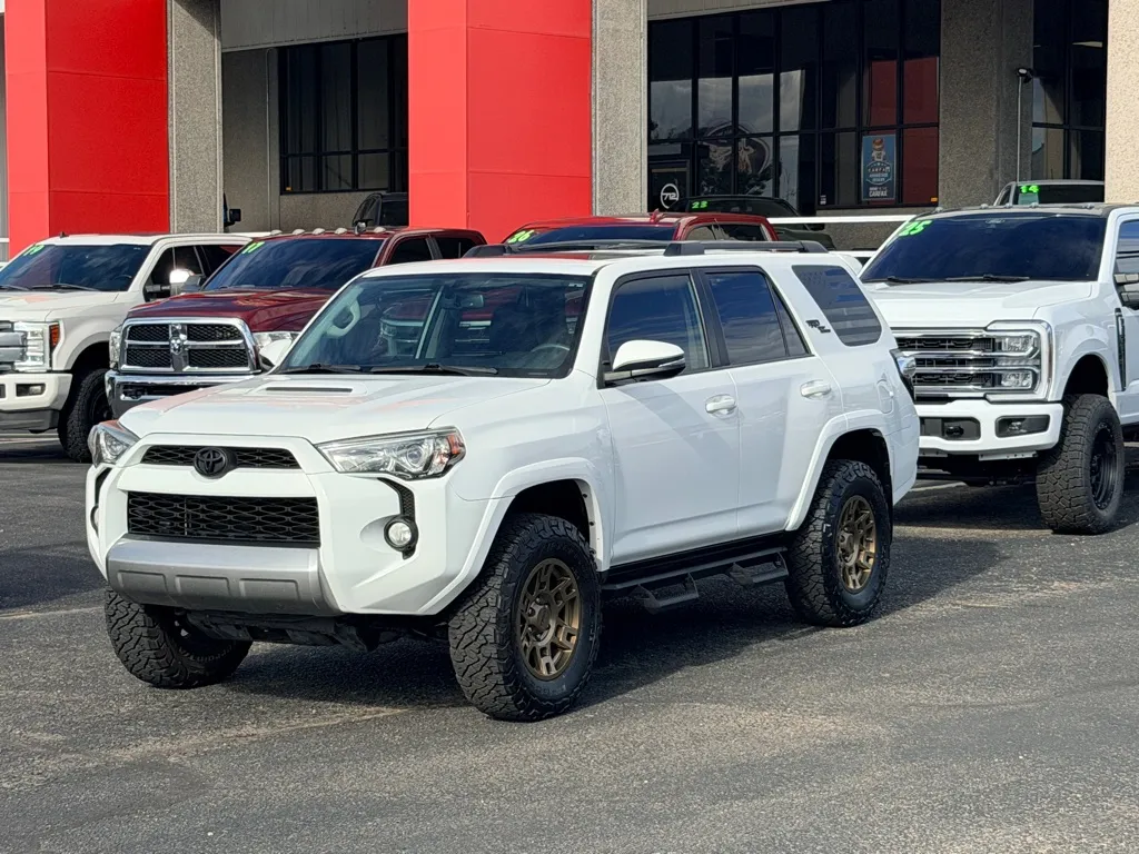 White 2019 TOYOTA 4RUNNER TRD OFF ROAD for sale in Albuquerque, NM