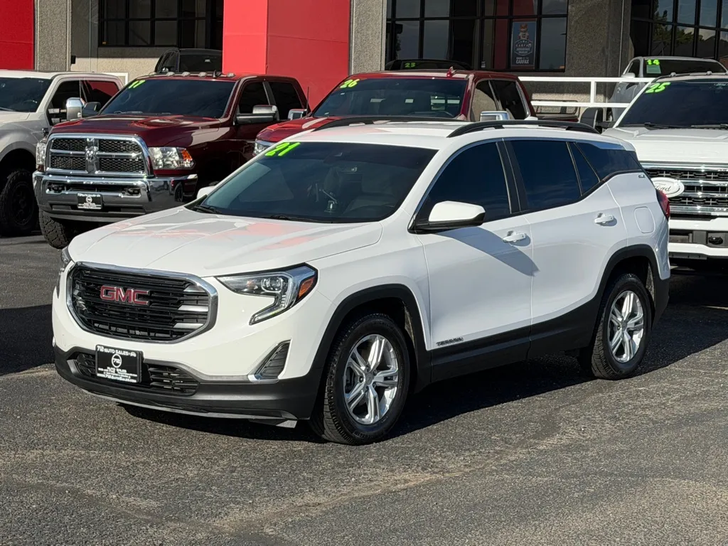 White 2021 GMC TERRAIN SLE for sale in Albuquerque, NM