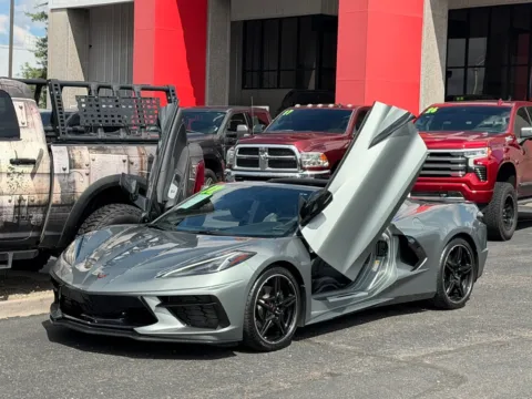 Gray 2022 CHEVROLET CORVETTE STINGRAY 1LT for sale in Albuquerque, NM