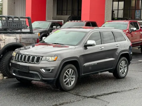 Gray 2021 JEEP GRAND CHEROKEE LIMITED for sale in Albuquerque, NM