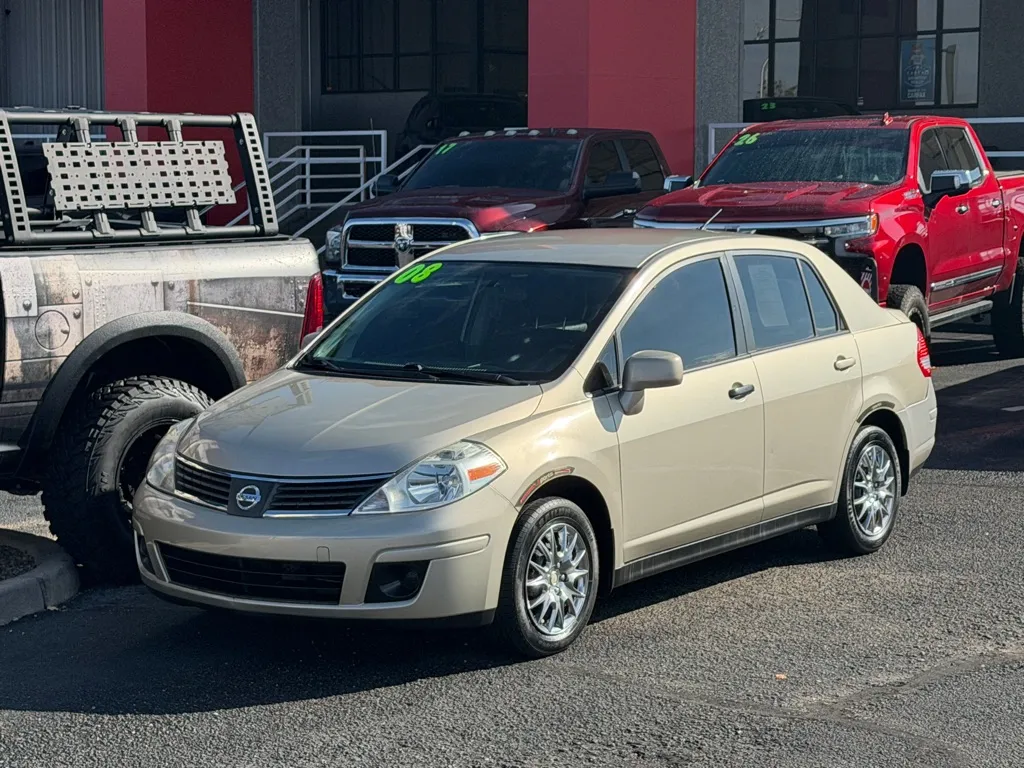 Beige 2009 NISSAN VERSA S for sale in Albuquerque, NM