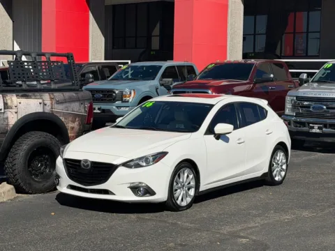White 2016 MAZDA 3 GRAND TOURING for sale in Albuquerque, NM