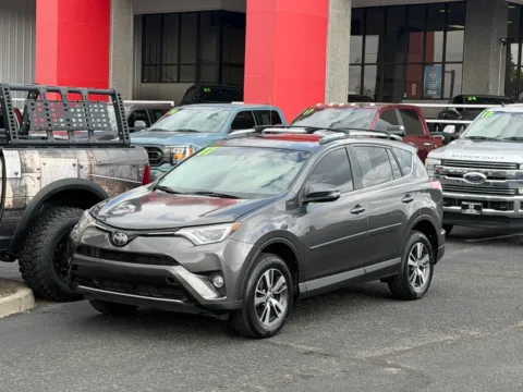 Gray 2017 TOYOTA RAV4 XLE for sale in Albuquerque, NM