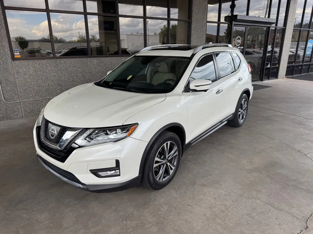 White 2017 NISSAN ROGUE SL for sale in Albuquerque, NM