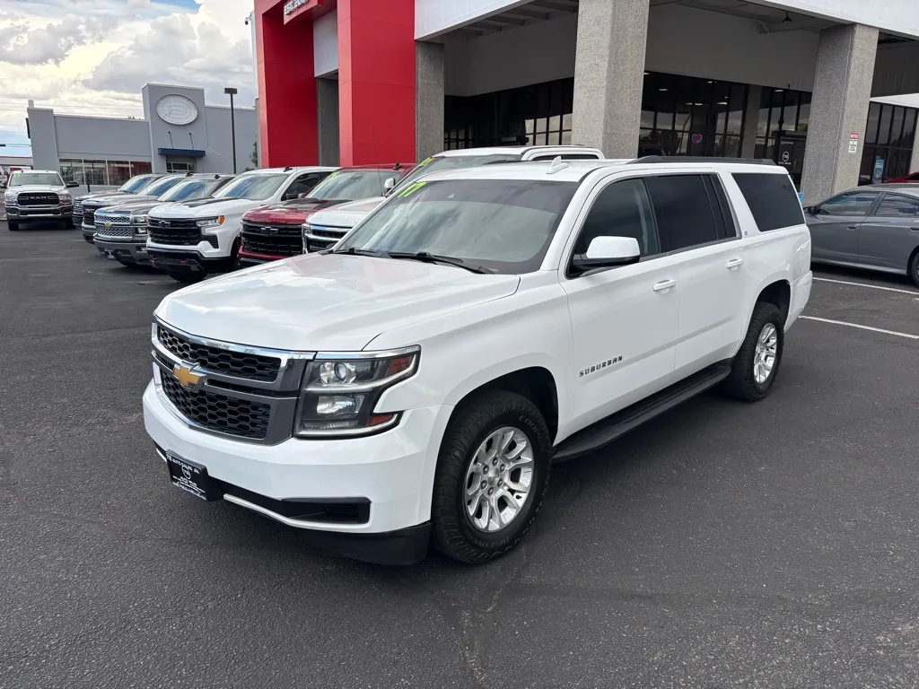 White 2017 CHEVROLET SUBURBAN 1500 LT for sale in Albuquerque, NM
