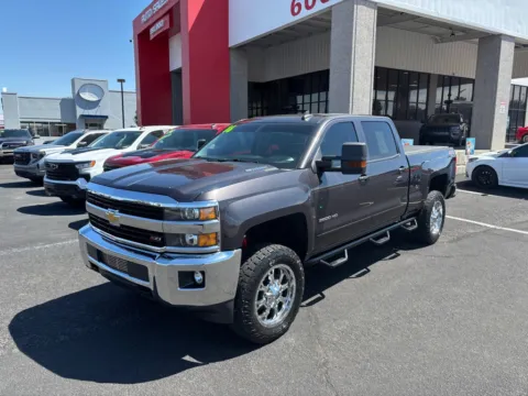 Gray 2016 CHEVROLET SILVERADO 2500 HEAVY DUTY LT for sale in Albuquerque, NM