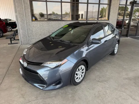 Gray 2017 TOYOTA COROLLA LE for sale in Albuquerque, NM