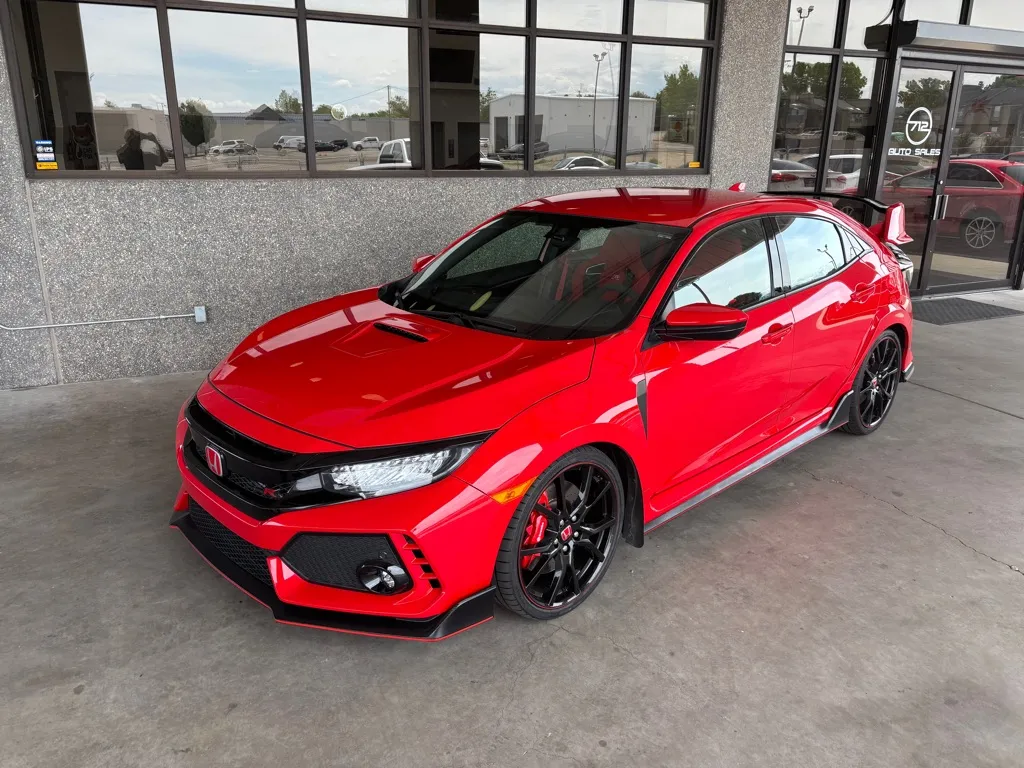 Red 2018 HONDA CIVIC TYPE-R TOURING for sale in Albuquerque, NM