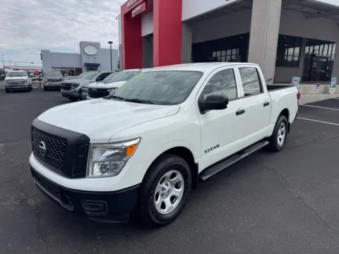 White 2017 NISSAN TITAN S for sale in Albuquerque, NM