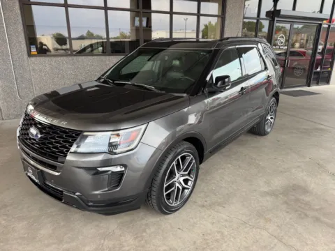 Gray 2018 FORD EXPLORER SPORT for sale in Albuquerque, NM