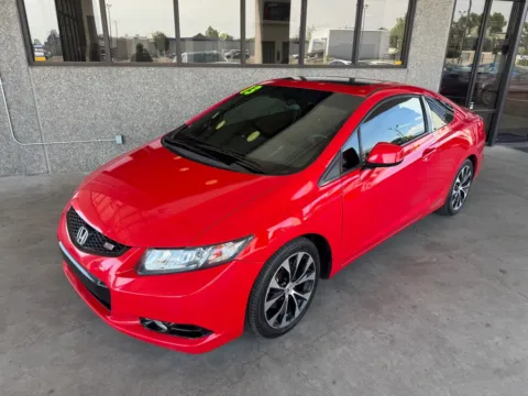 Red 2013 HONDA CIVIC SI for sale in Albuquerque, NM